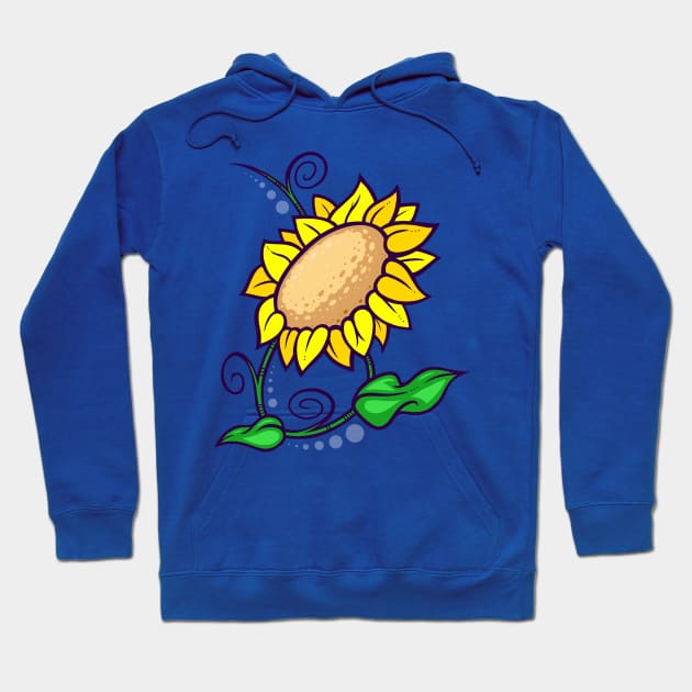 Sunflower Hoodie by ArtisticDyslexia